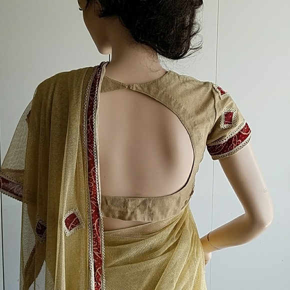 3 piece Indian sari - Picture 6 of 7
